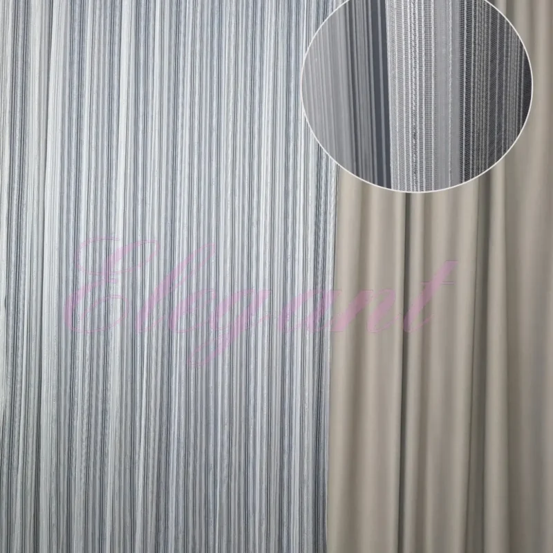 bele zavese po meri sa vertikalnom teksturom